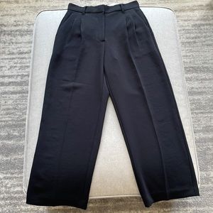 Aritzia Wilfred Effortless Cropped Pants Black 4